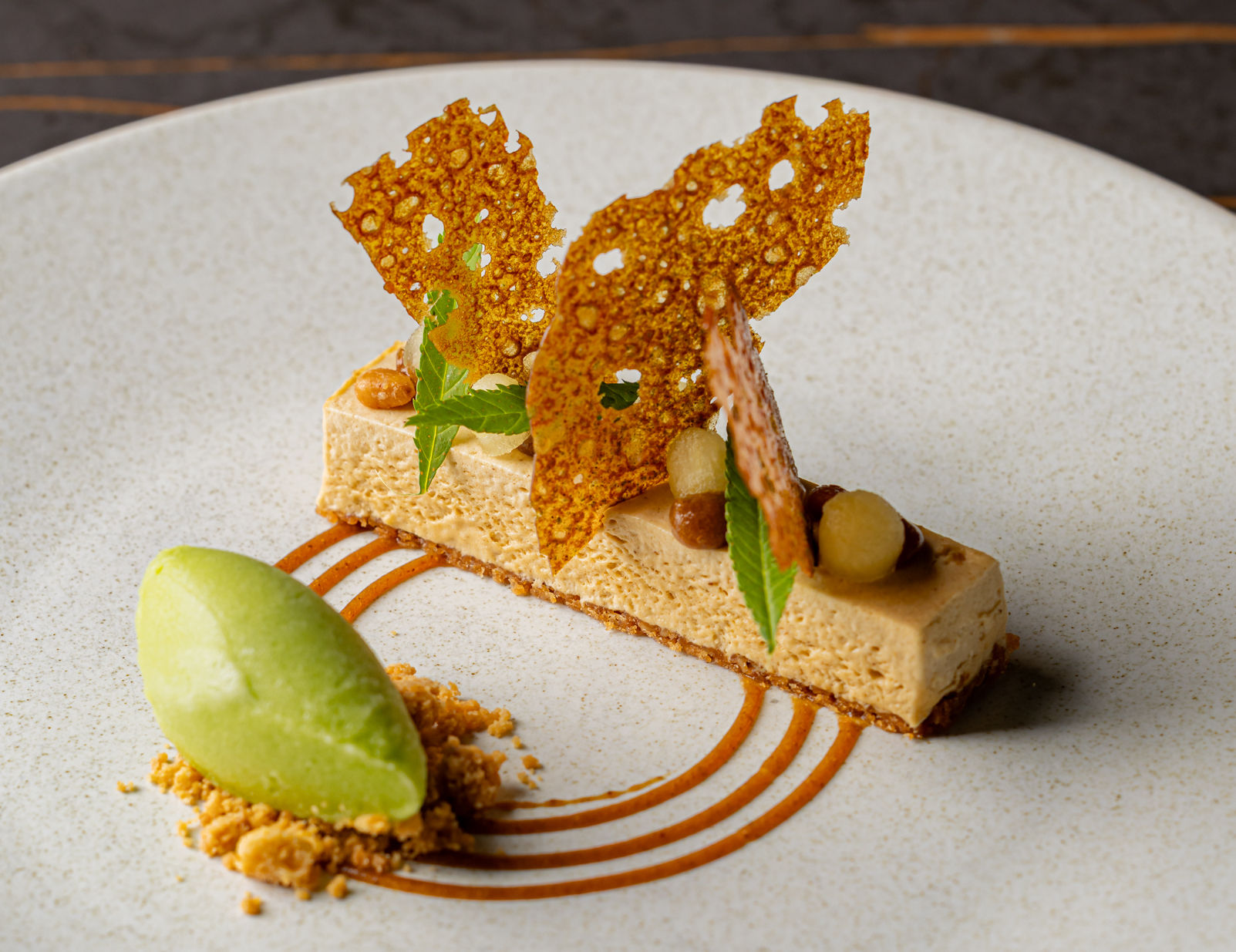 dessert dish at etch.