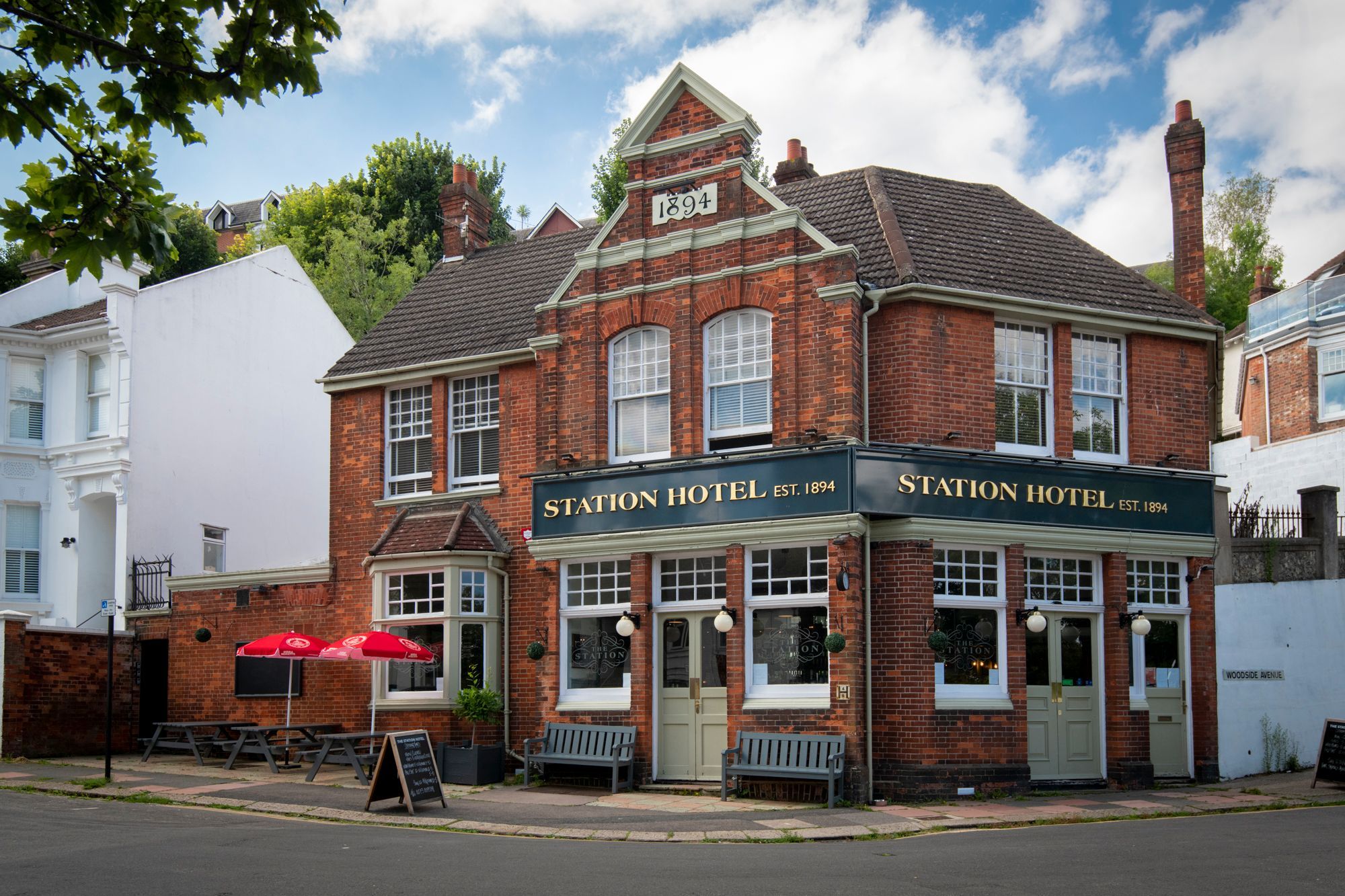 station hotel building