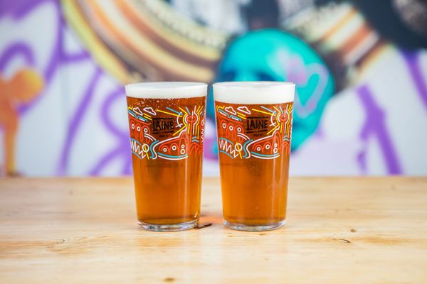 two glass of beers
