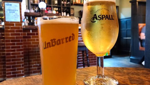 Pubs in Brighton guide. pints of craft beer at The Better Half Pub in Hove.