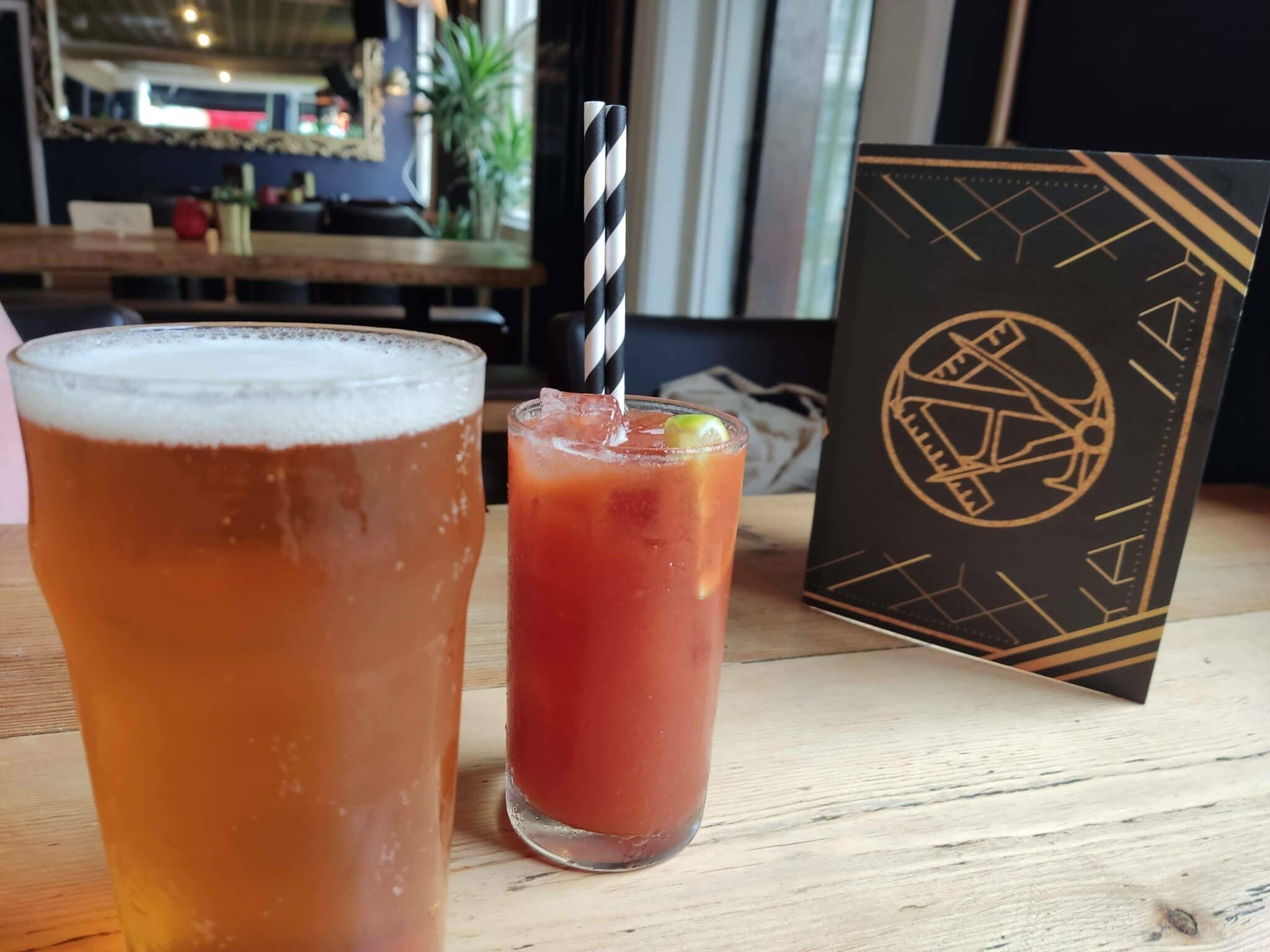 Bloody Mary and Beer