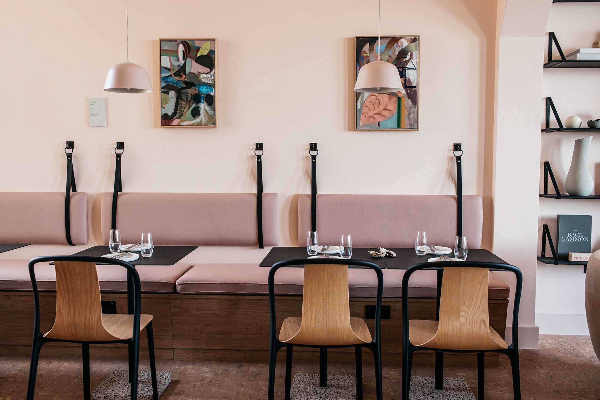 dining area with diner and chairs, Port Hotel Eastbourne