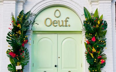 entrance door at Oeuf
