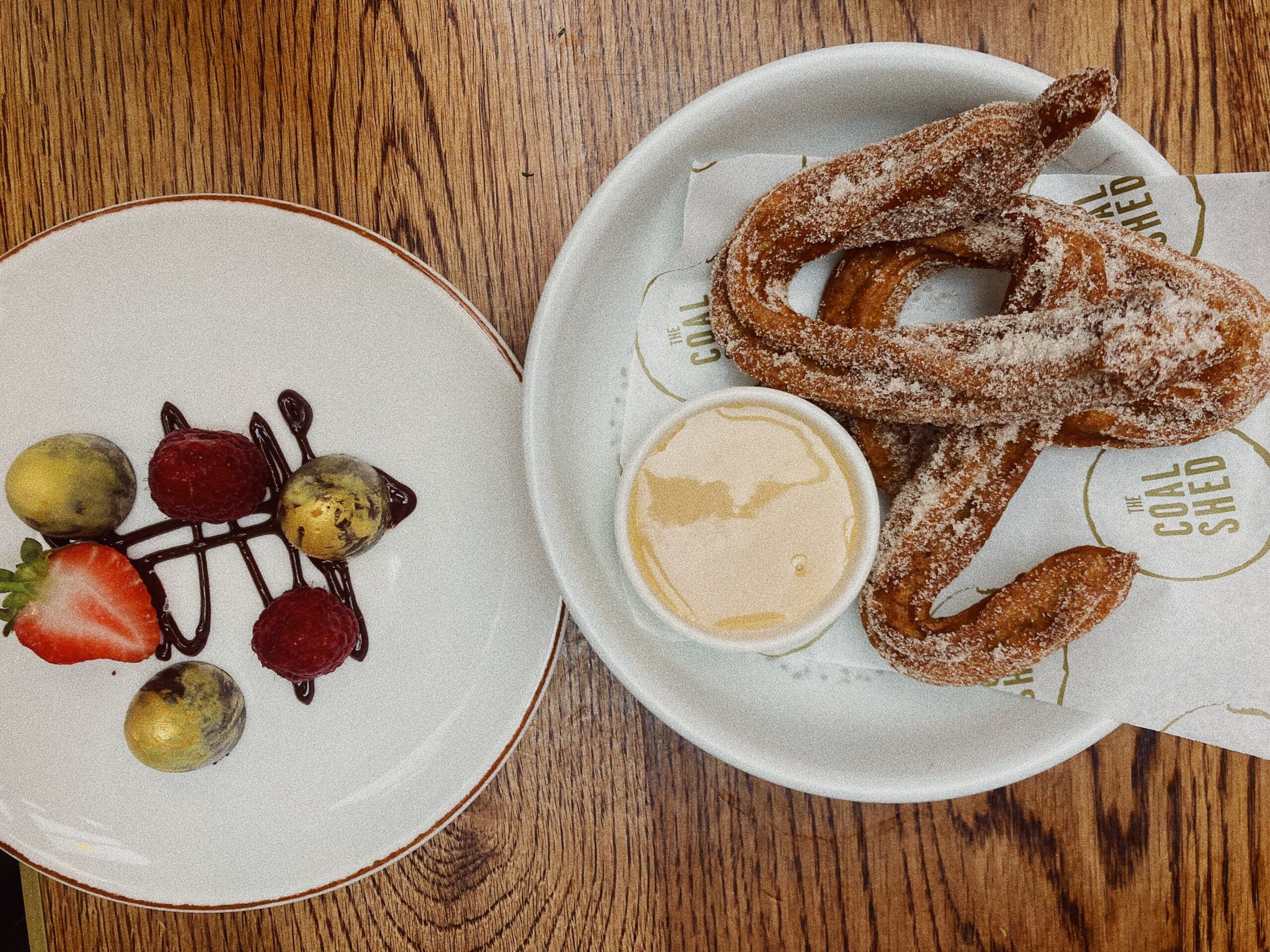 Express Lunch Brighton. Churros dessert