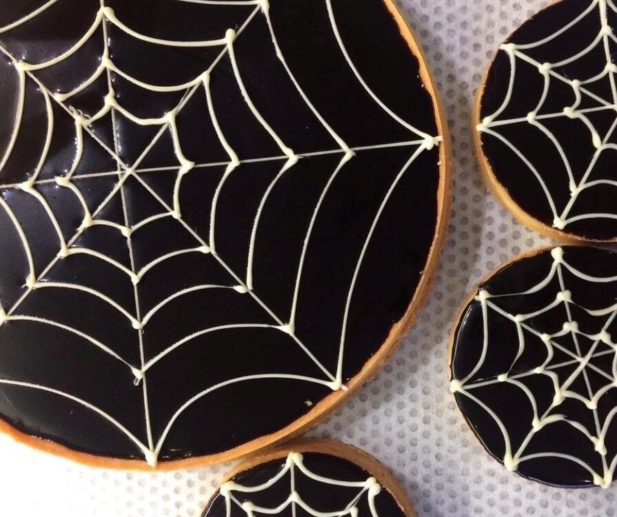 Open bakery halloween cake