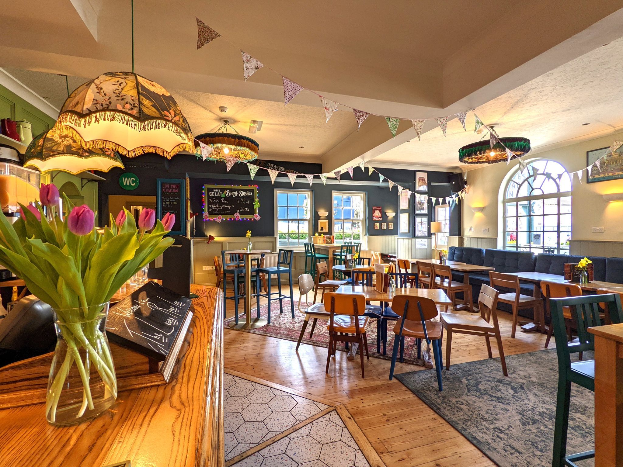 interior shot at the Lewes Road Inn