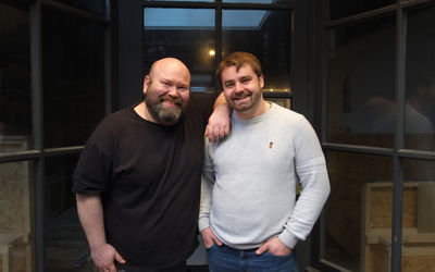 David Marrow and Isaac At. The two Brighton chefs behind Embers which opens in 2023. New Brighton Restaurants