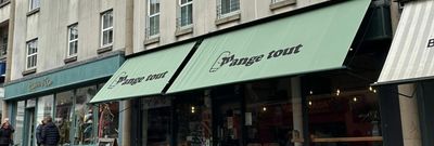 exterior shot of the mange tout, a French brunch and lunch spot