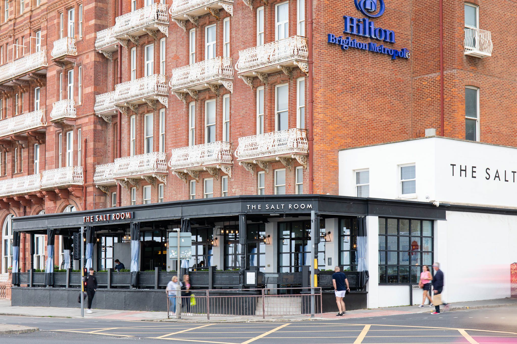 exterior shot of the Salt Room from the street next