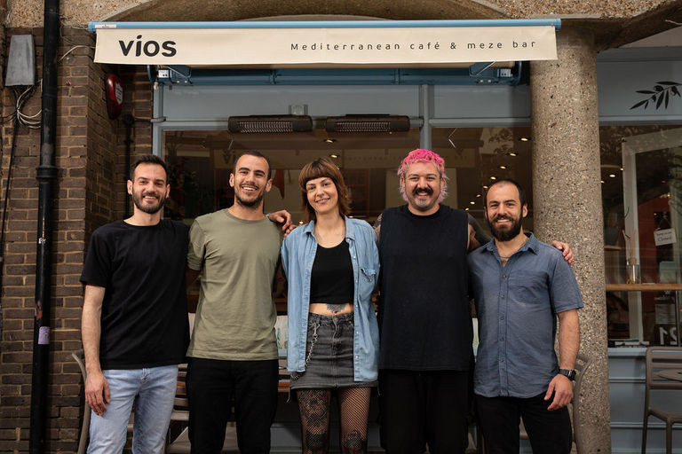 Vios Food Raffles Vios Brighton | Cafe and Meze Bar in The Lanes | Greek Food