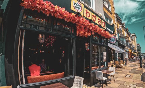 exterior shot of Wabi Sabi