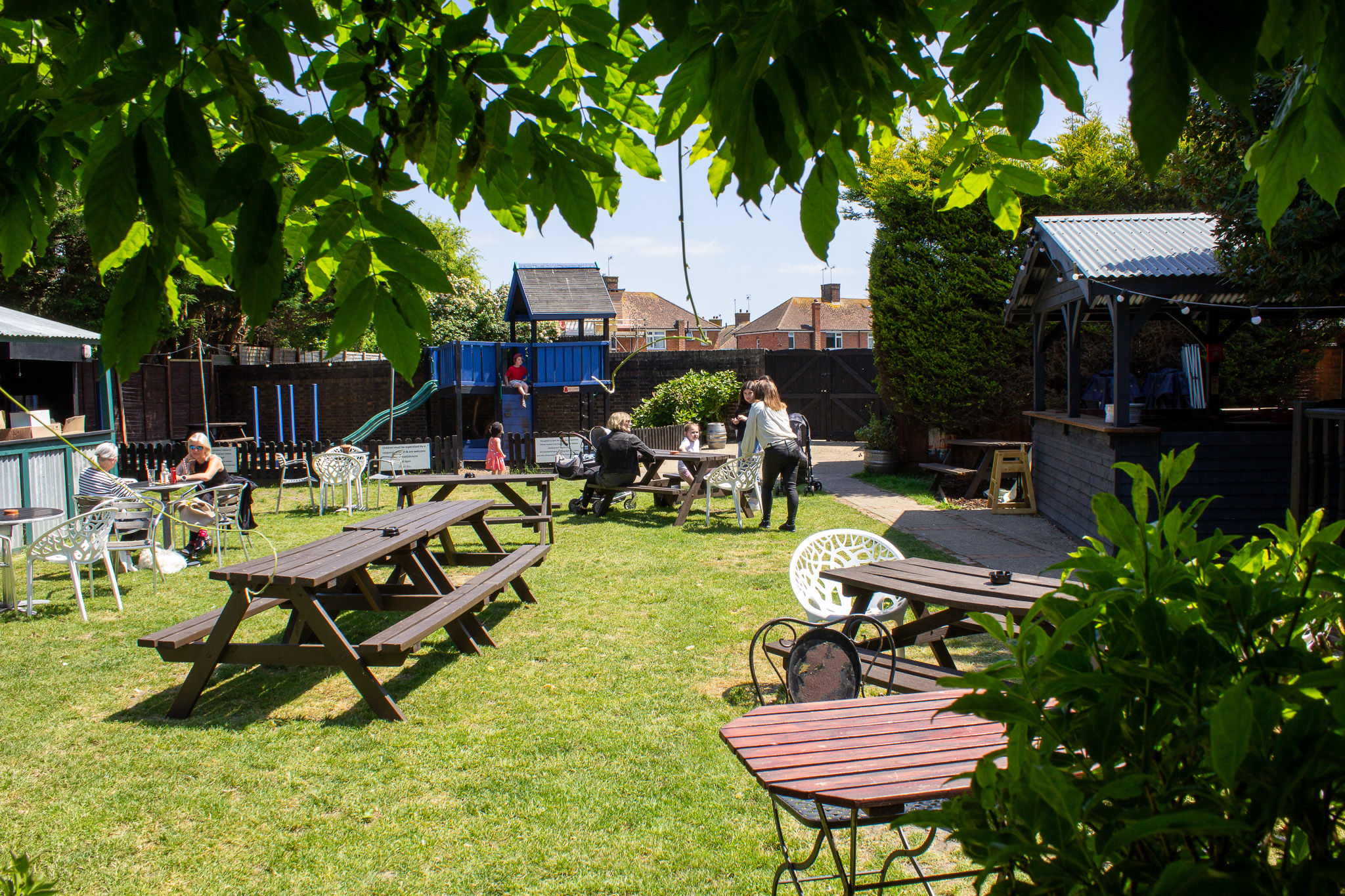 exterior shot of the The Cricketers in Worthing