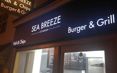 Sea Breeze Fish and Chip Shop on Souther Street in Hanover Brighton