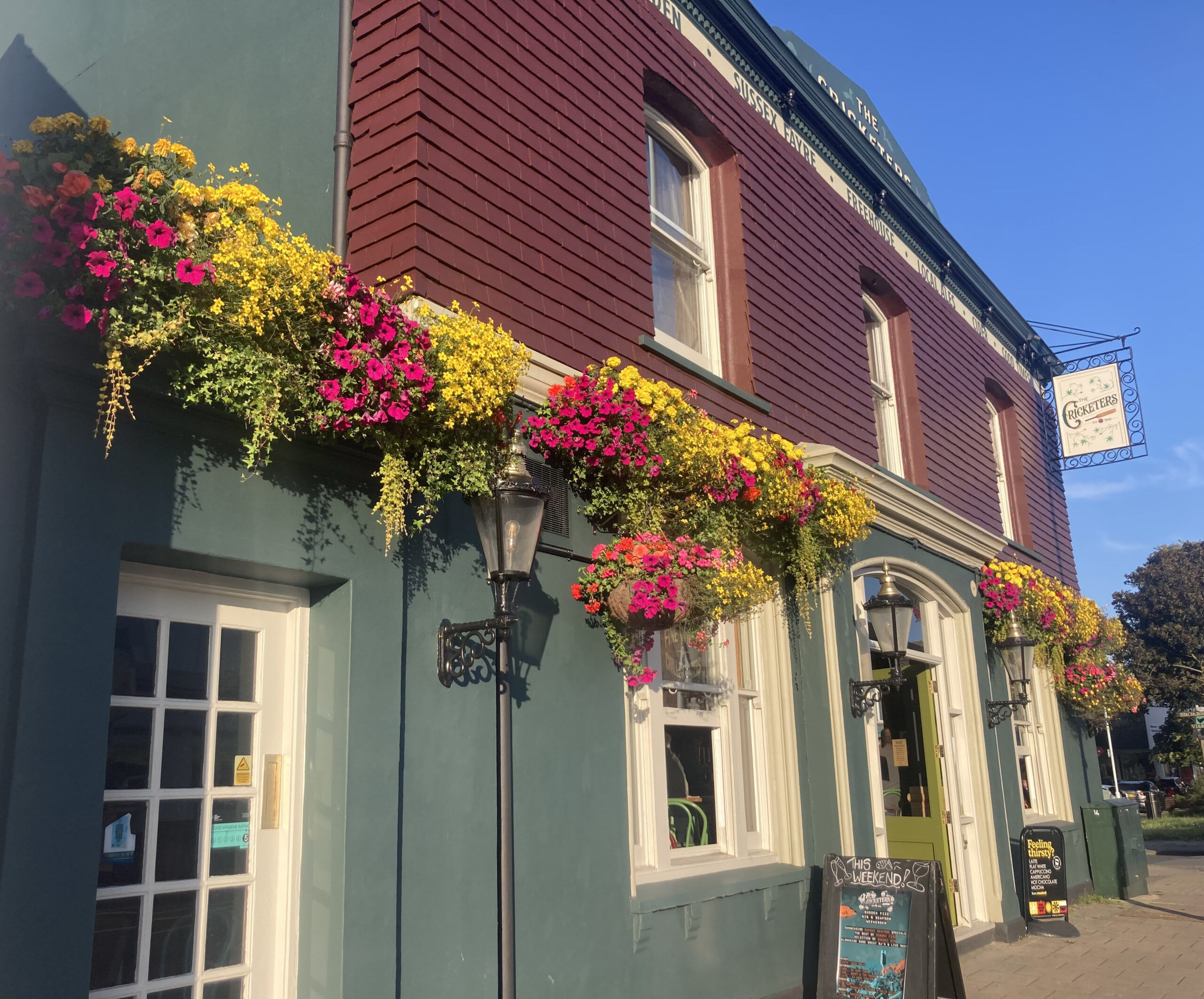 exterior shot of The Cricketers