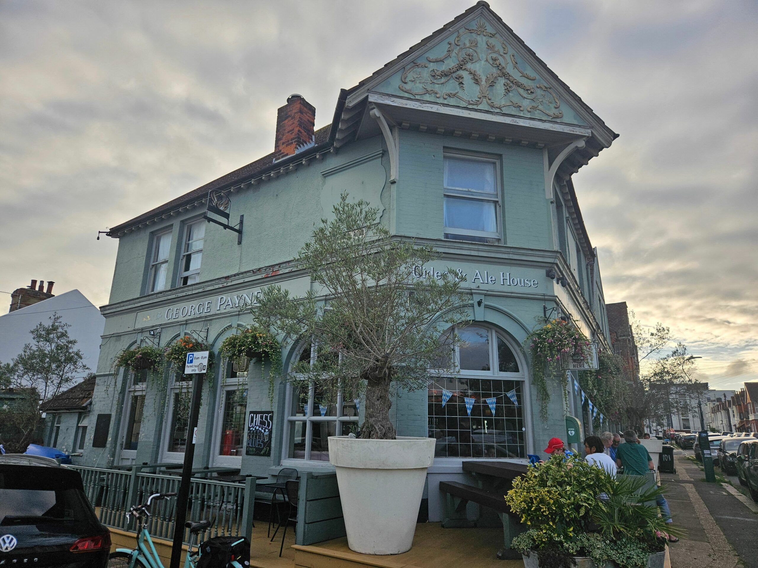 exterior shot of the George Payne pub