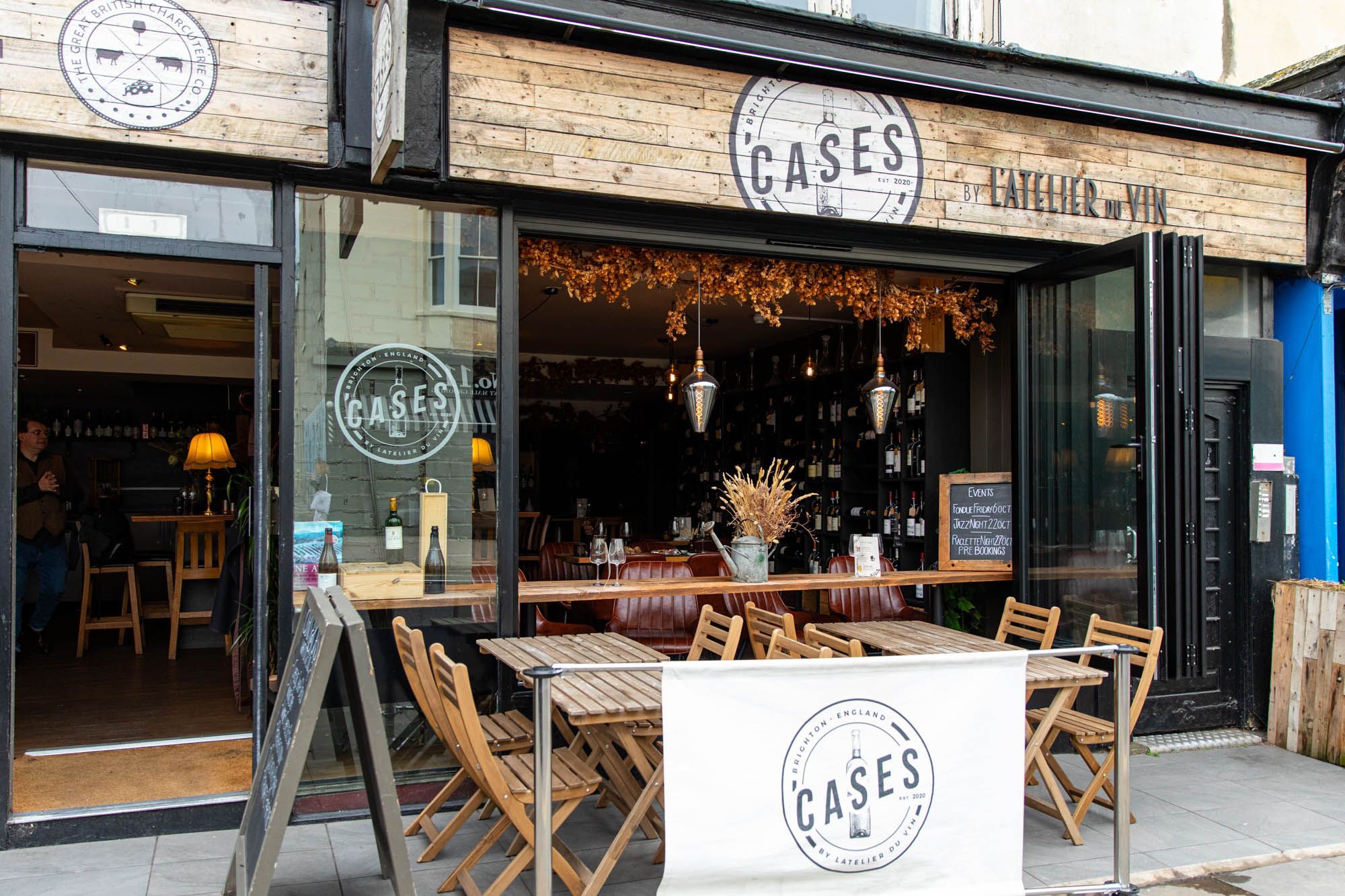 Exterior shot of the Cases in Hove