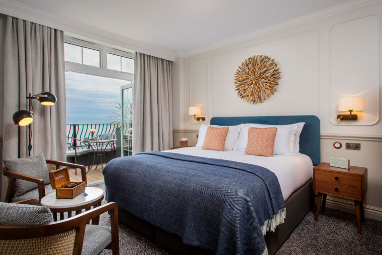 Superior room at the White horses in Rottingdean.