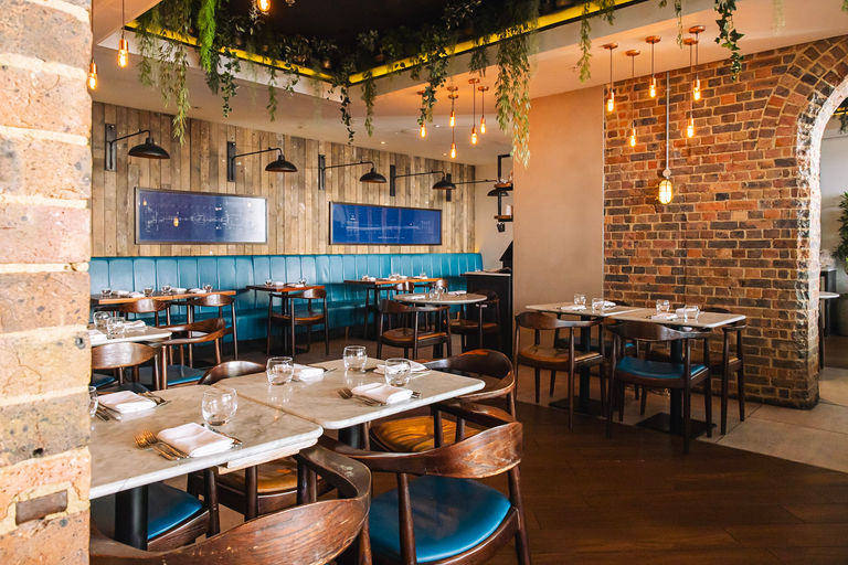 interior shot of the Salt Room restaurant