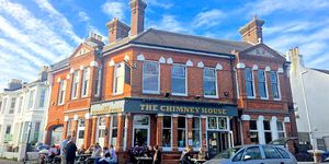 exterior shot of the chimney house brighton