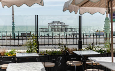 view on the west pier from pearly cow terrace
