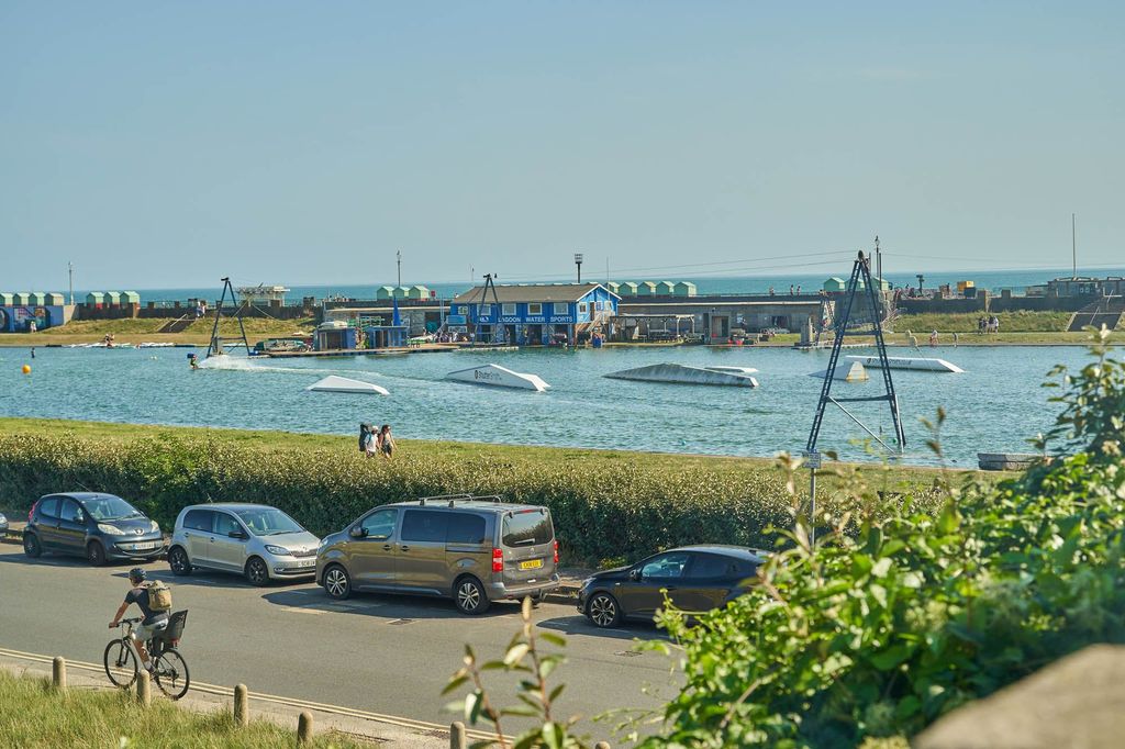 shot of the Hove Lagoon