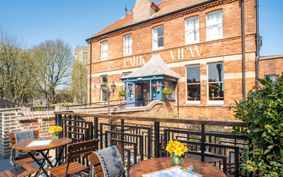 the Park View in Brighton – Christmas Day Brighton the exterior of the Park View pub near Preston Park