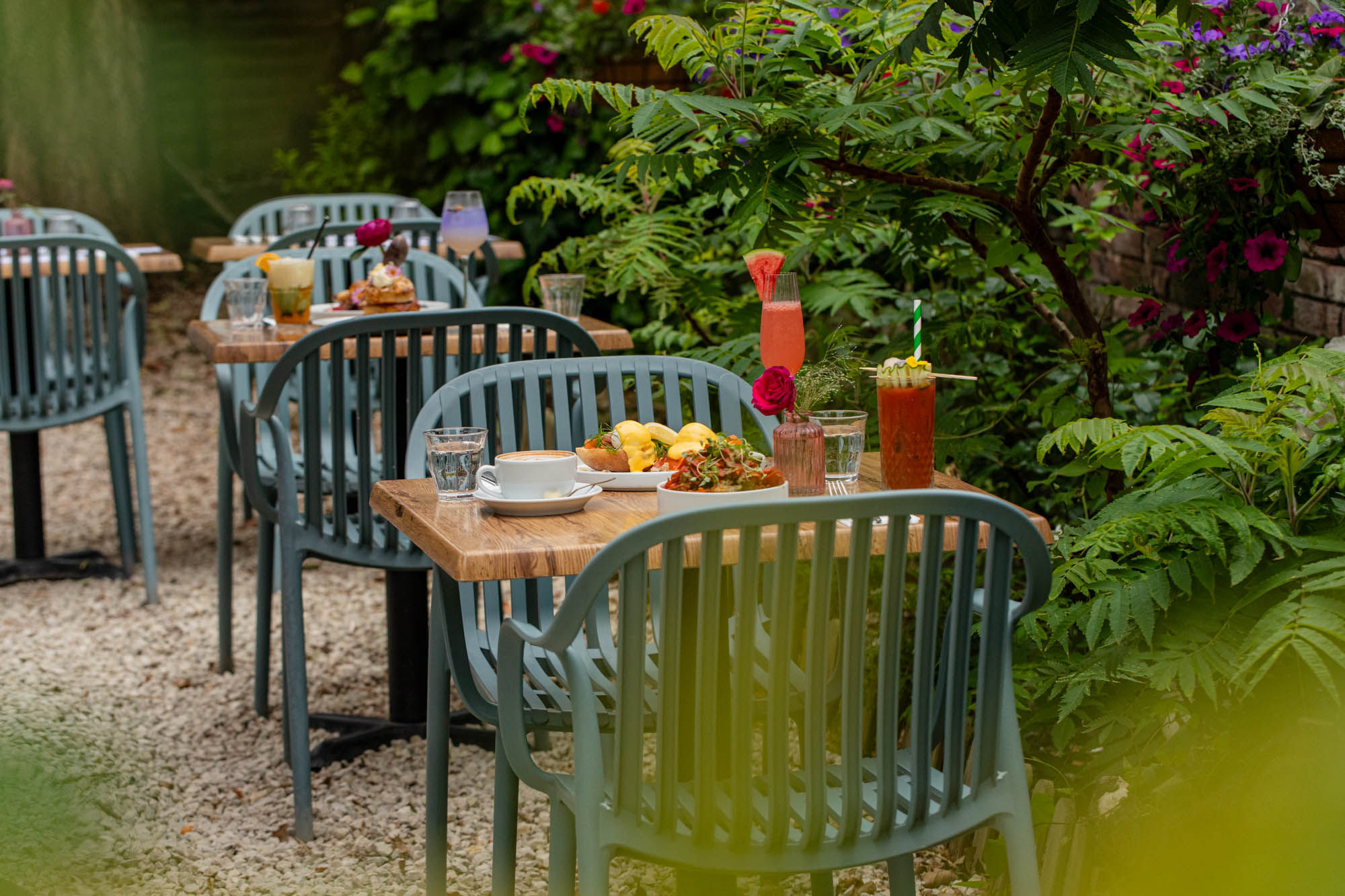 shot of the Oeuf Garden