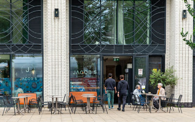 Exterior shot of Jacob's Bakery venue