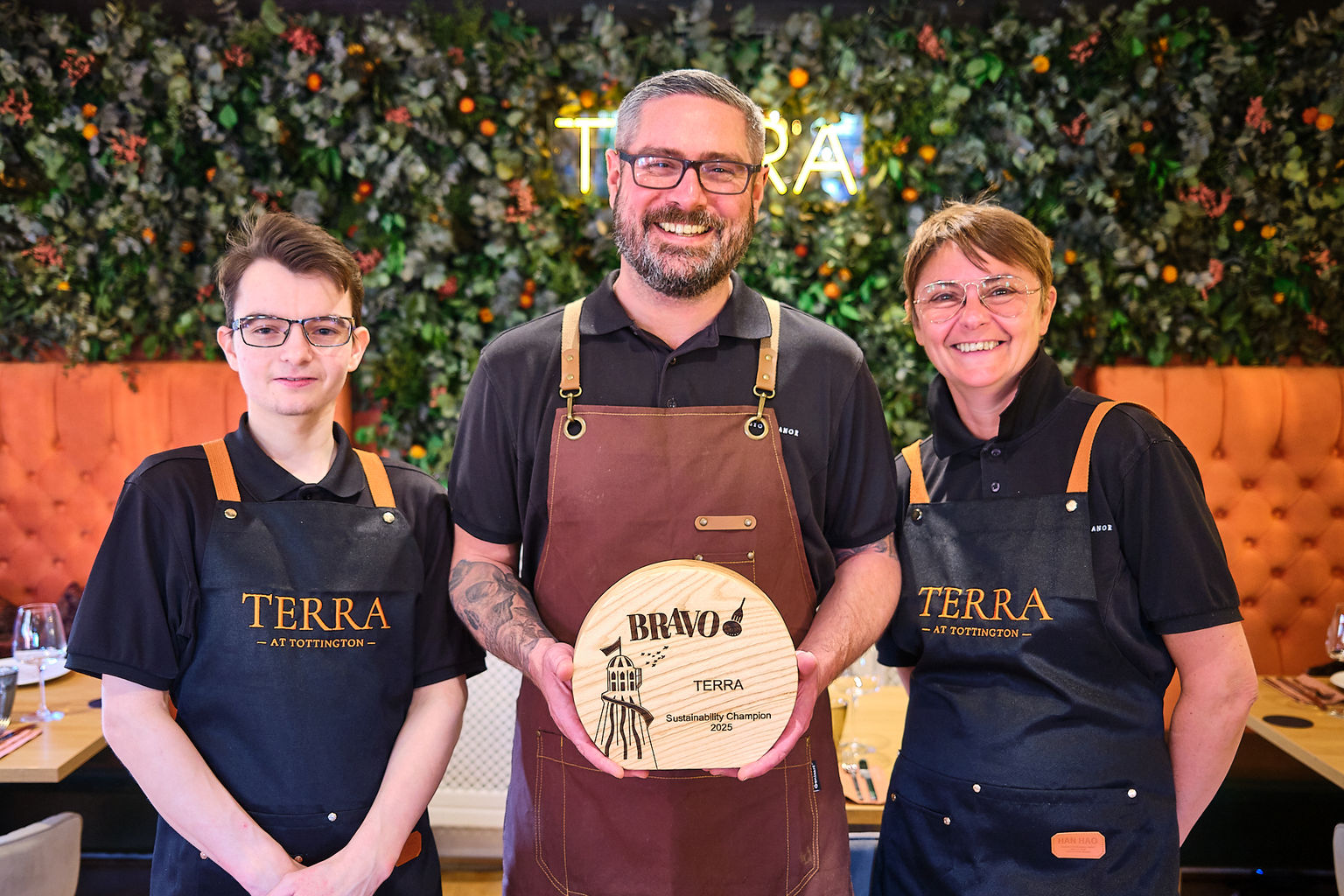 Terra - most sustainable restaurant at the 2025 BRAVOs