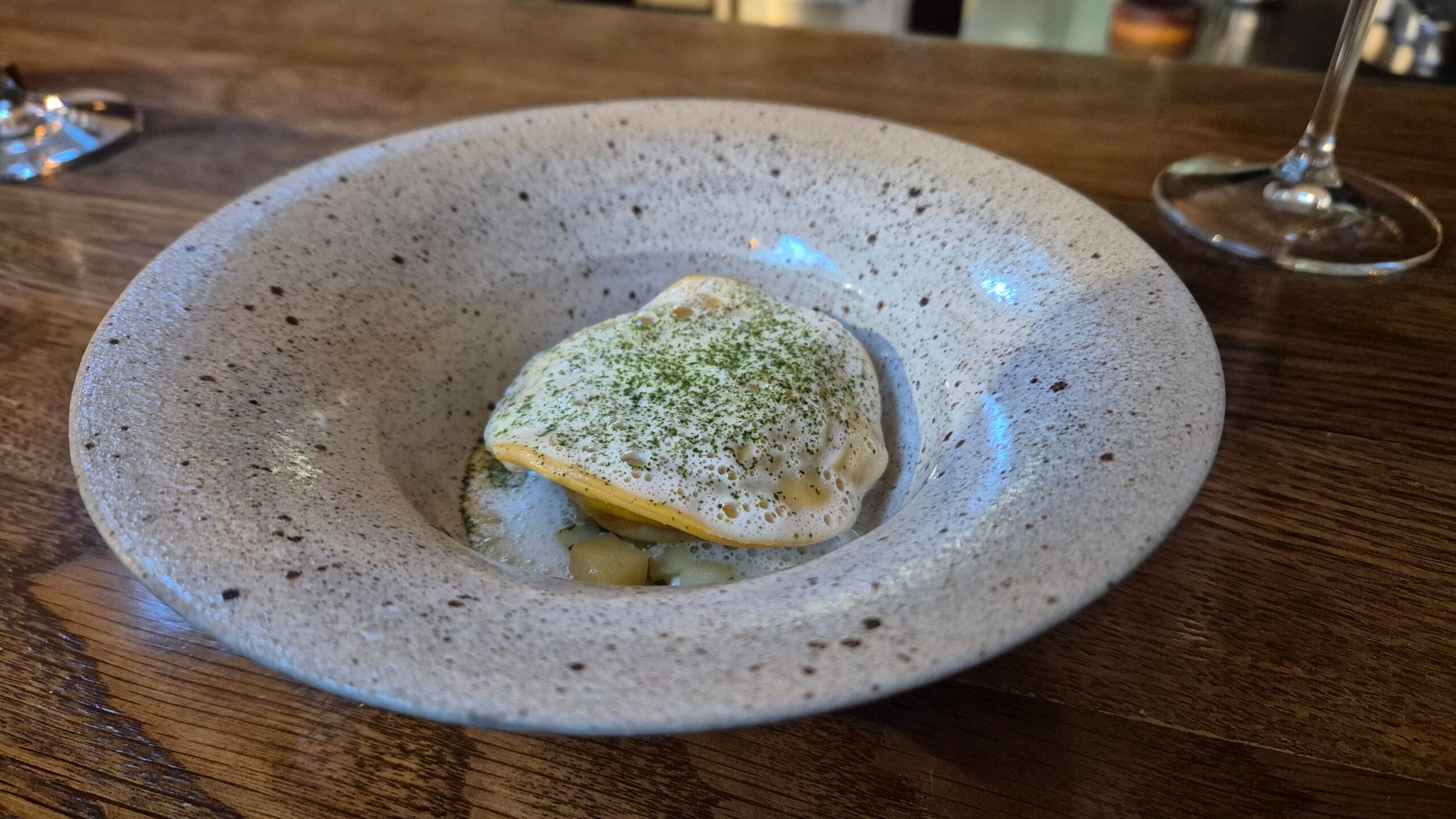 potato raviollo