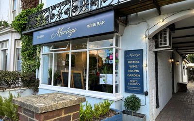 Exterior shot of the Morley's Bistro