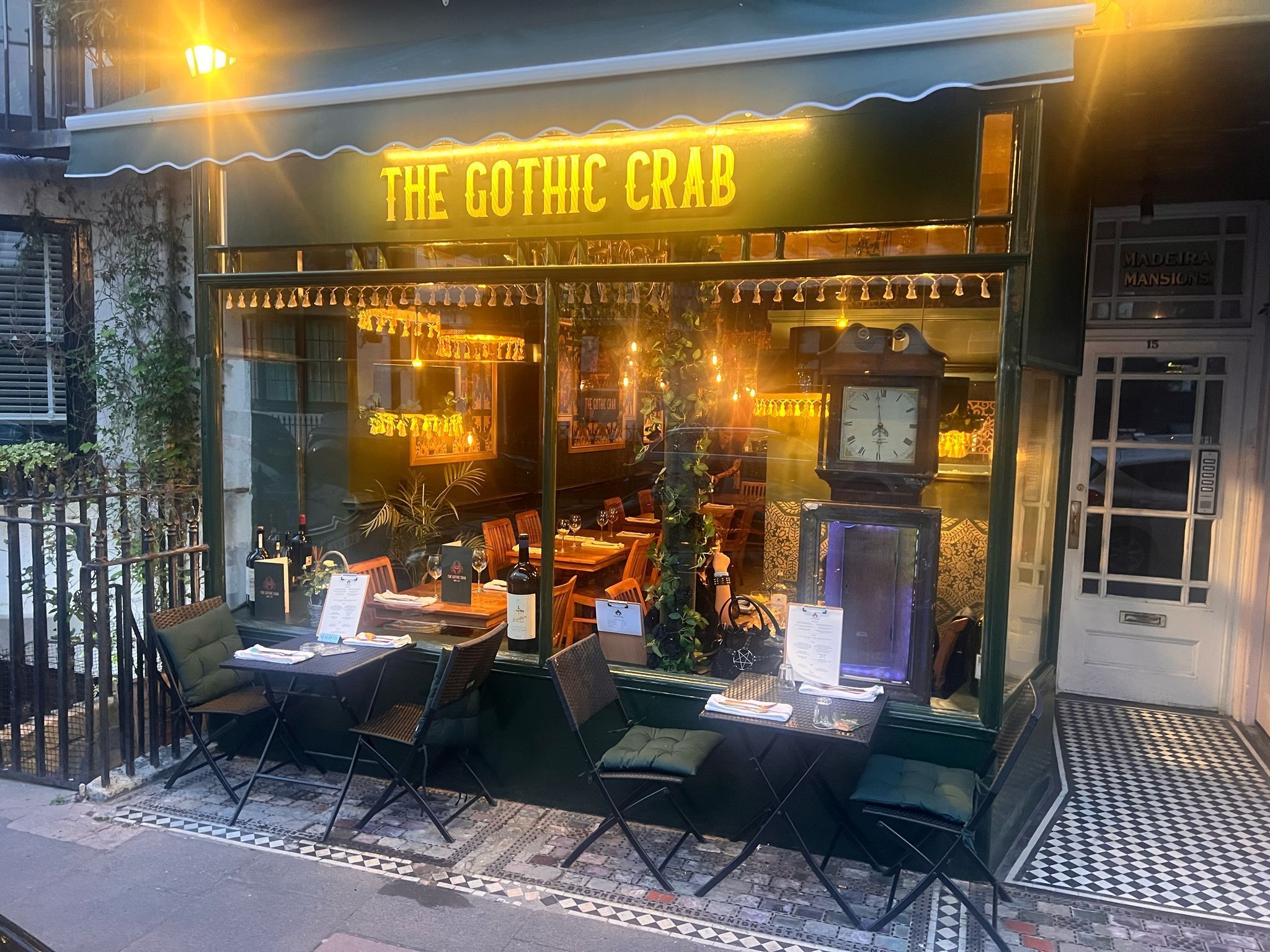 exterior shot of The Gothic Crab Brighton