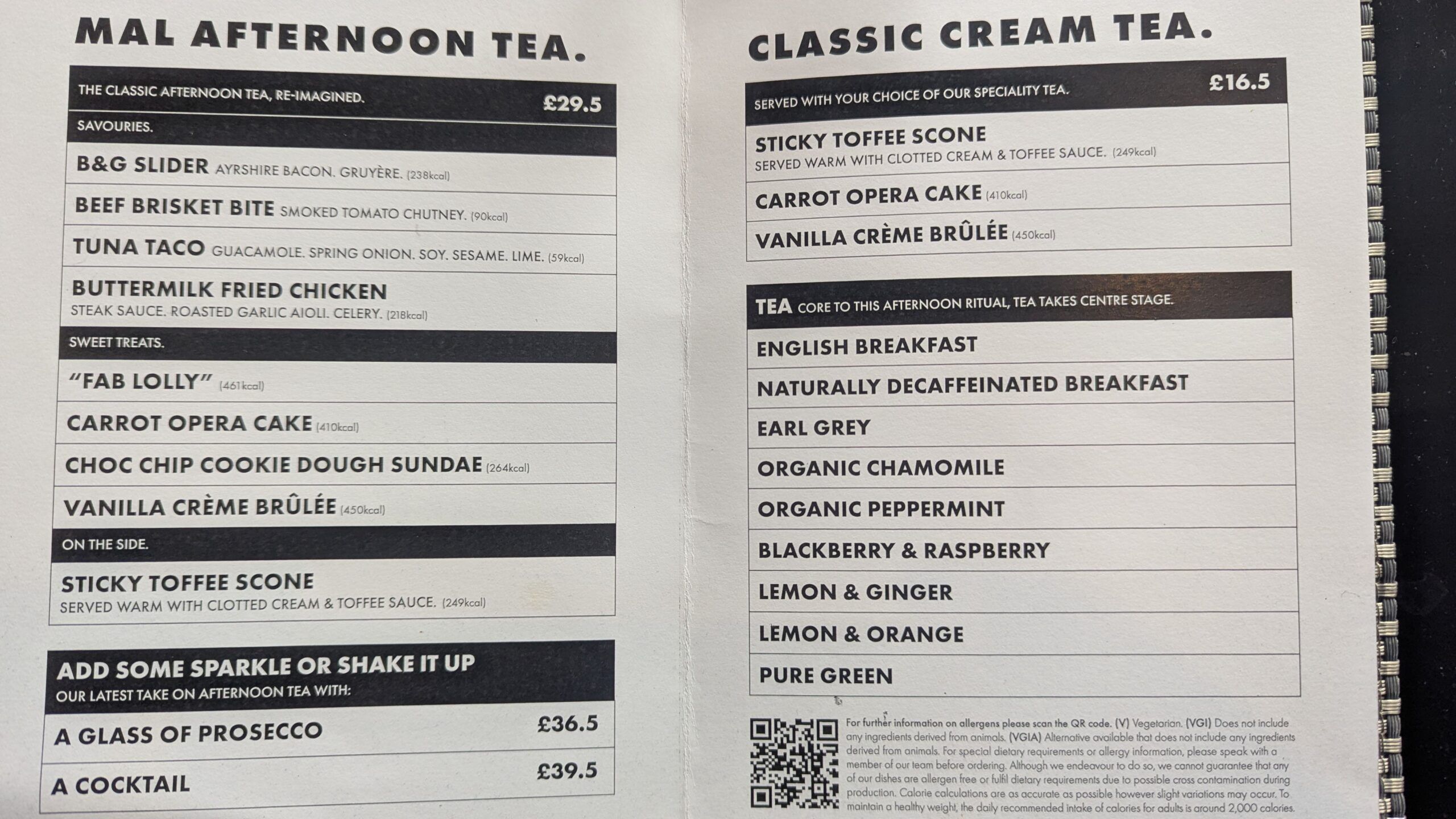 Afternoon tea at Malmaison