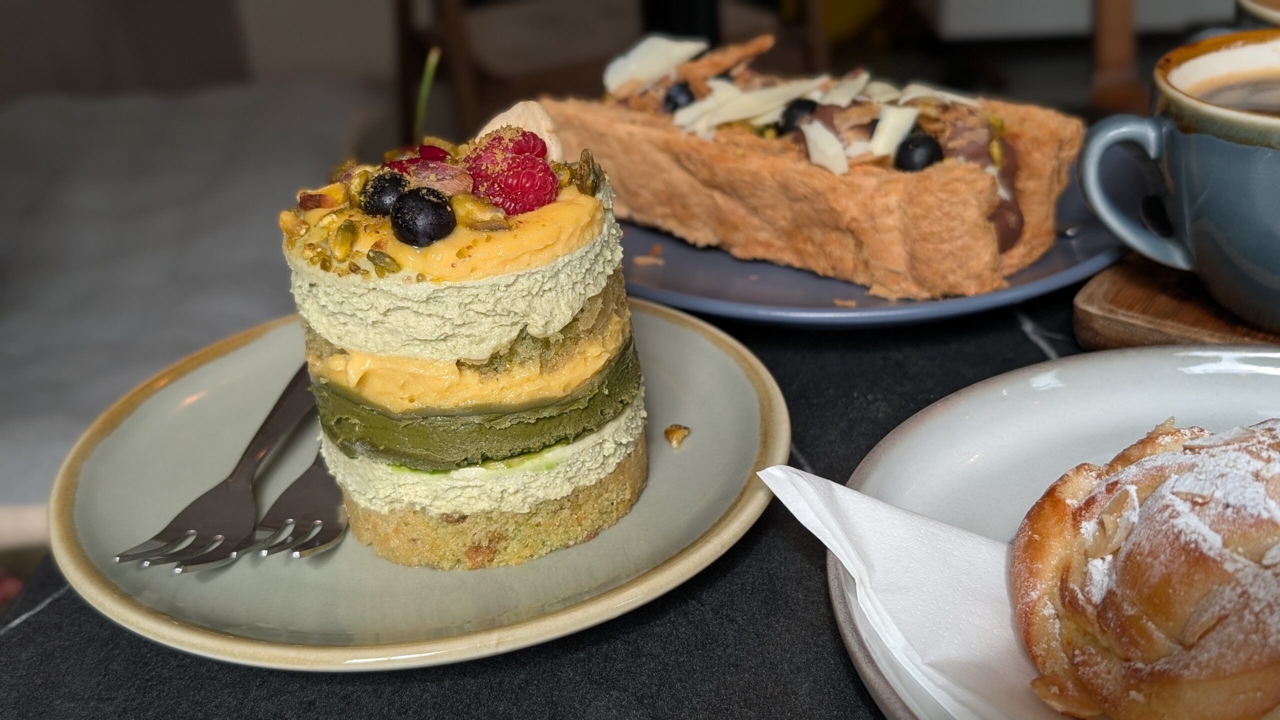 pistachio tiramisu