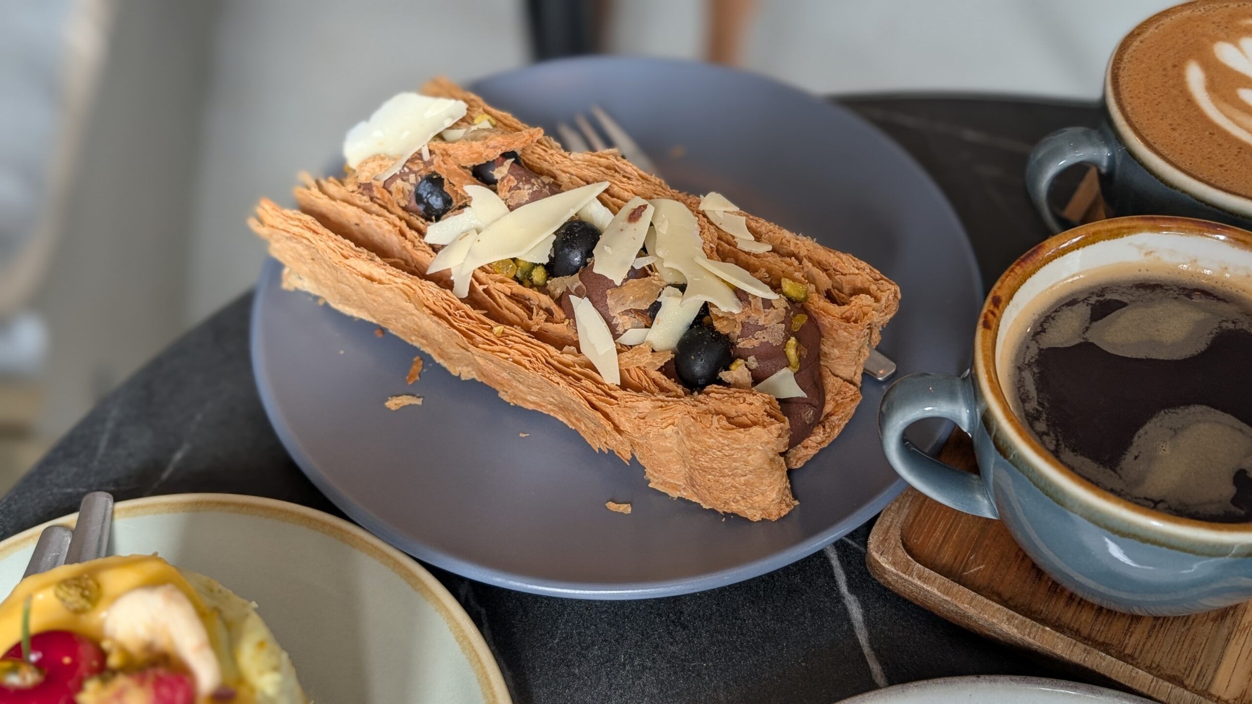 chocolate millefeuille
