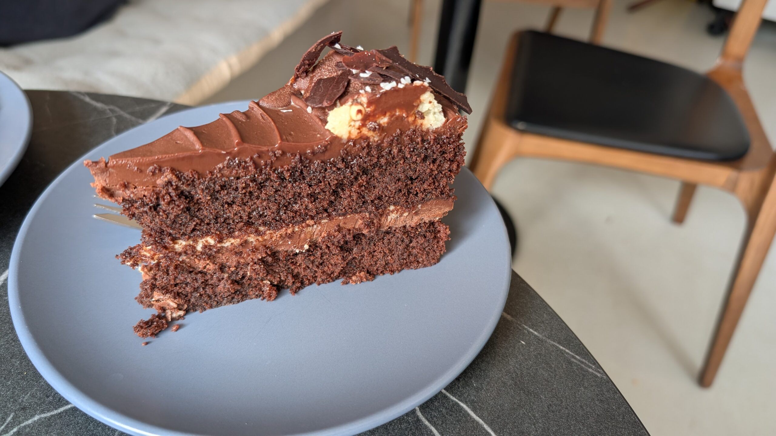 coconut and milk chocolate cake