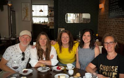 Team lunch at Wild Flor