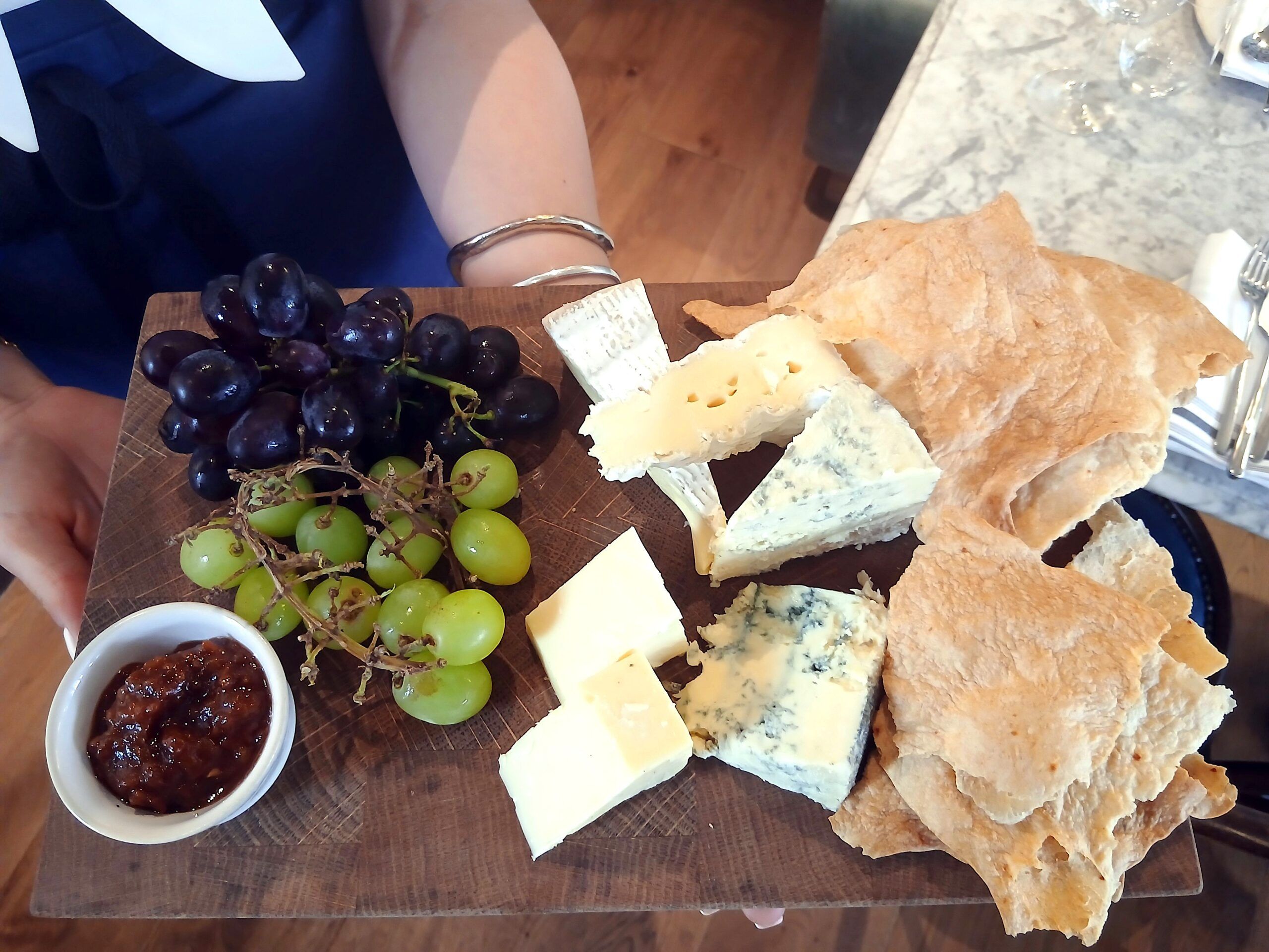 sharing charcuterie palate