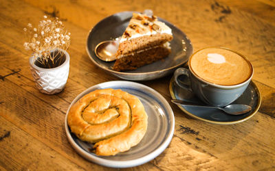 coffe, cake and pastry