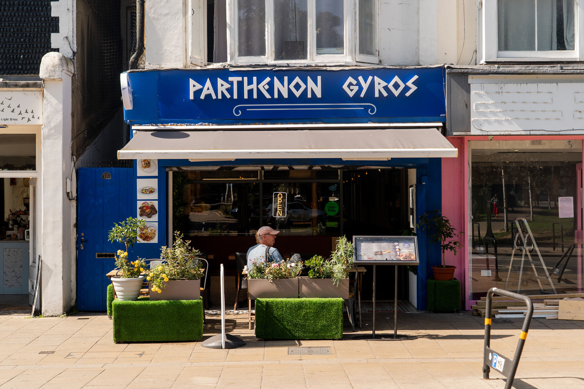 Exterior shot of Parthenon Brighton 