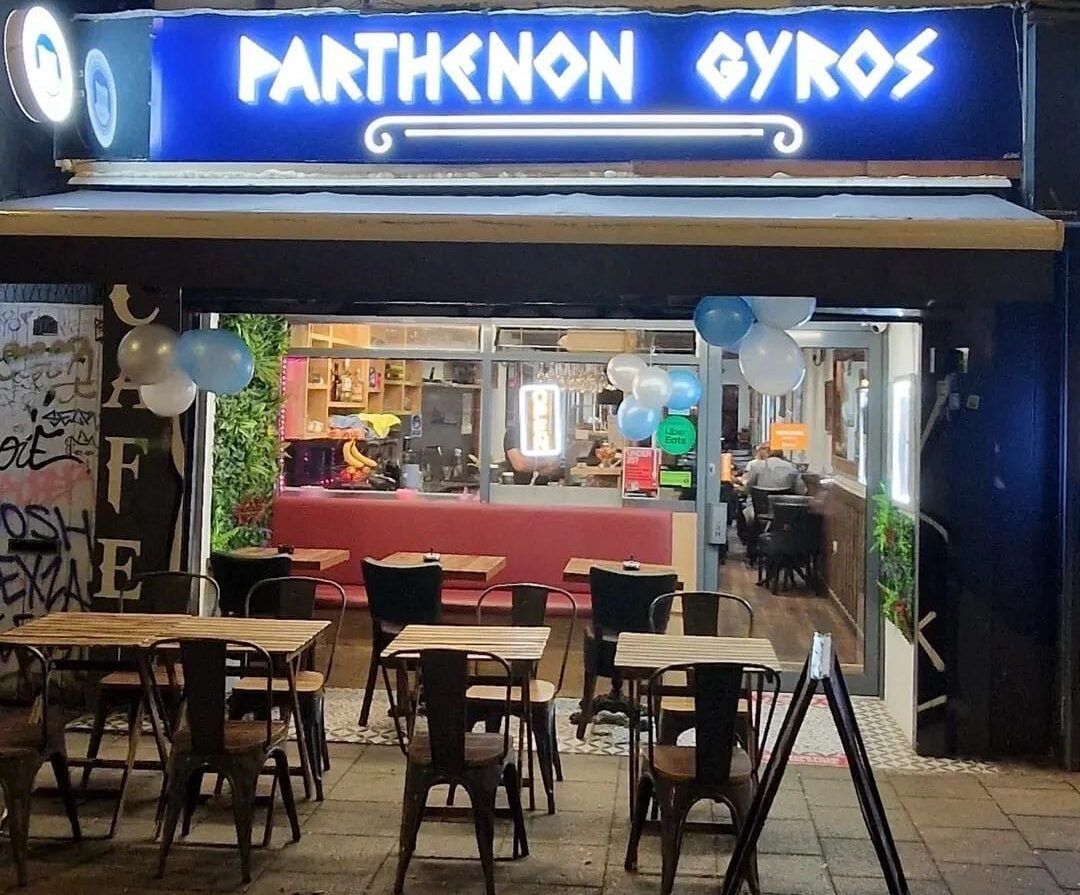 exterior shot of the Parthenon Brighton 
