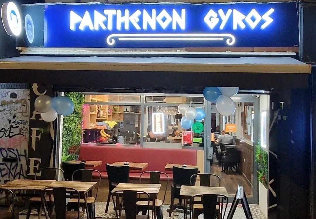 exterior shot of the Parthenon Brighton 