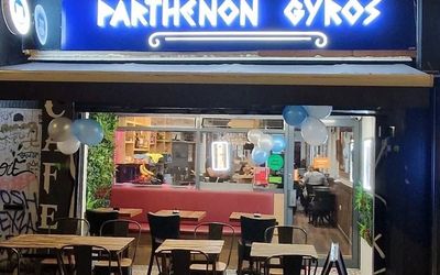 exterior shot of the Parthenon Brighton