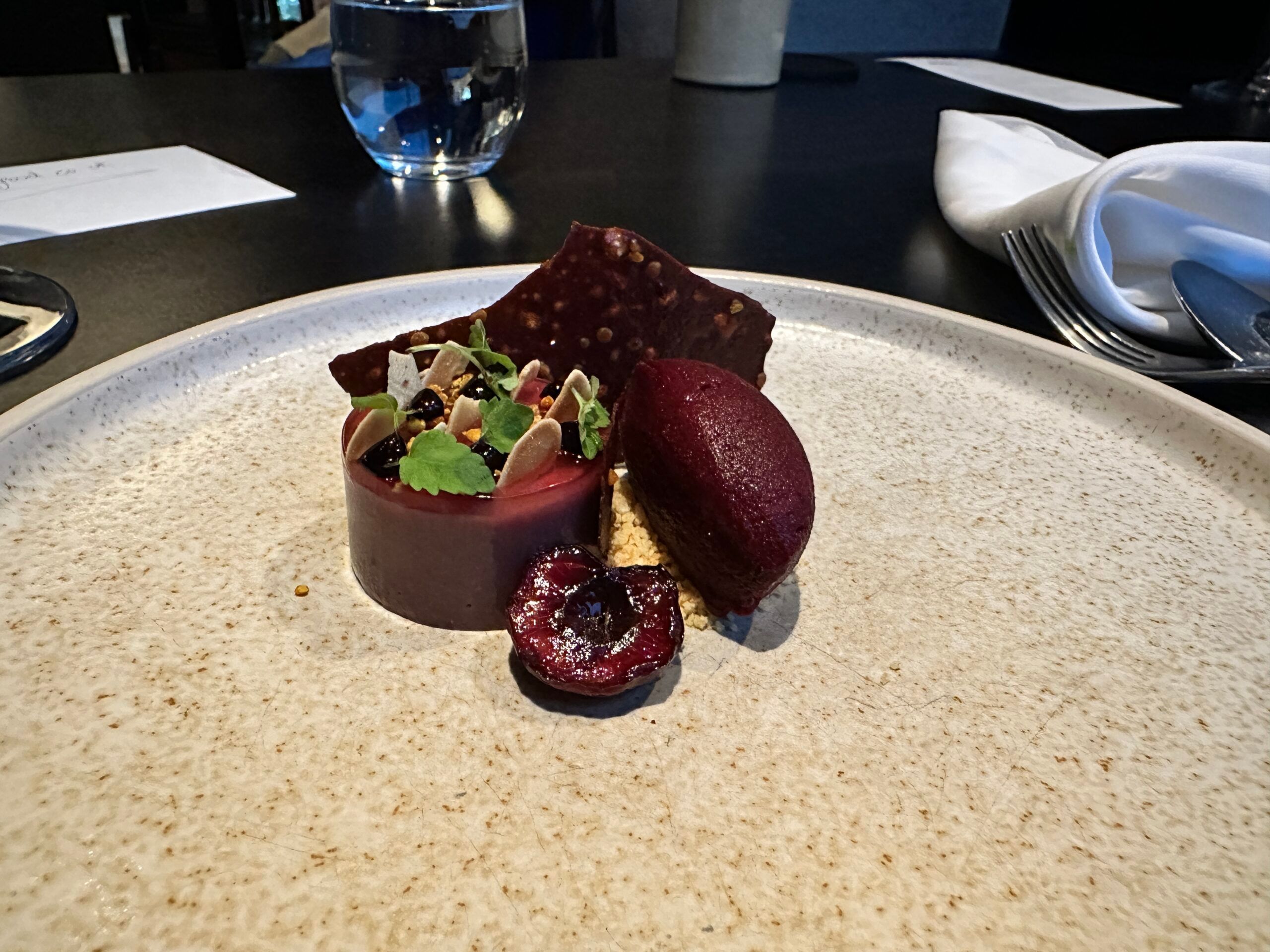 cherry dessert