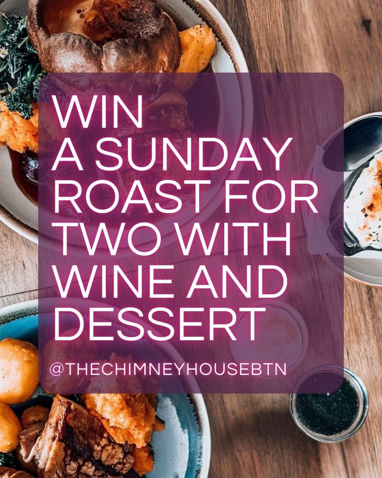 An overhead shot with two plates of roasts in the background with a text overlay over the top.