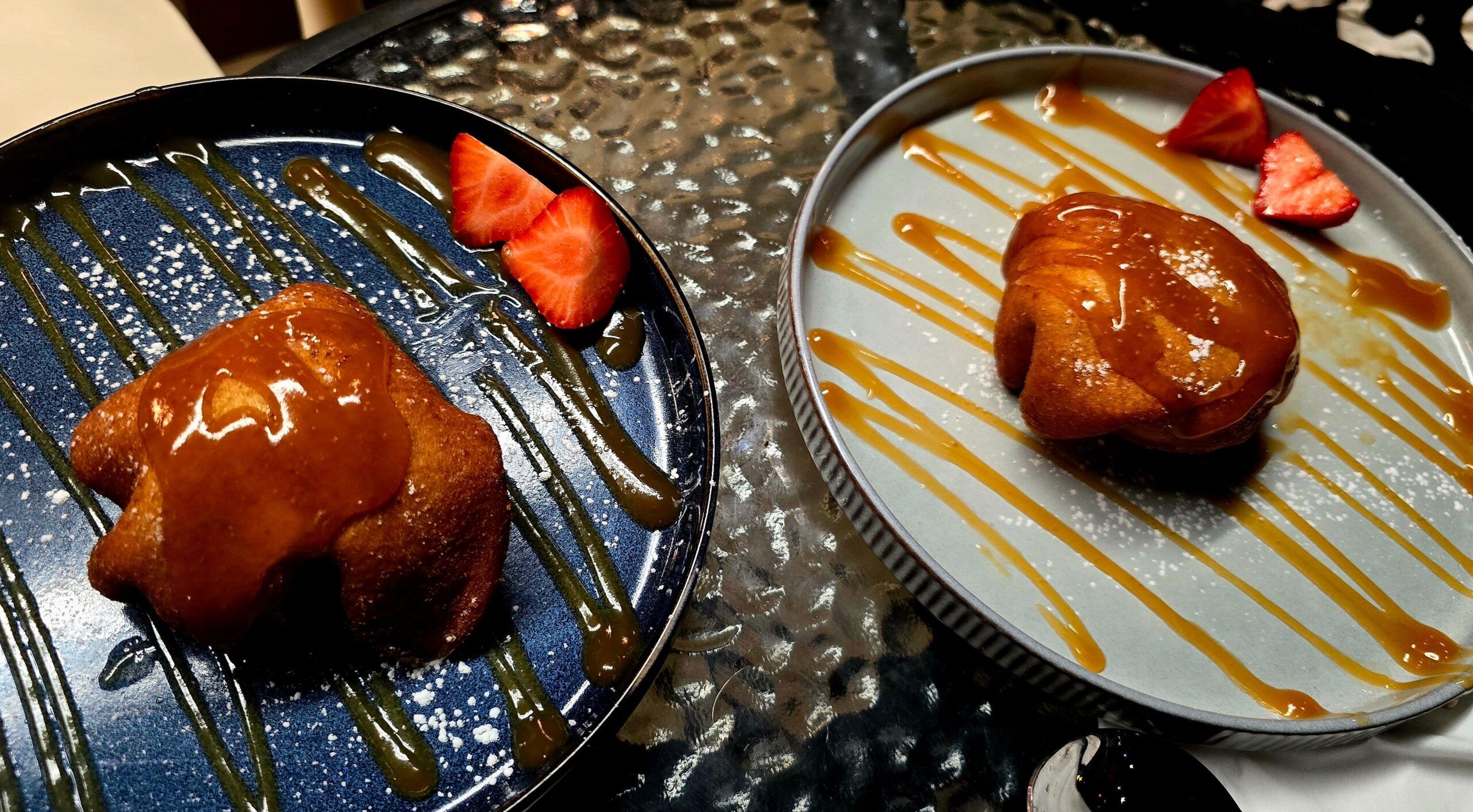 deep fried ice cream, dessert on the thai night menu
