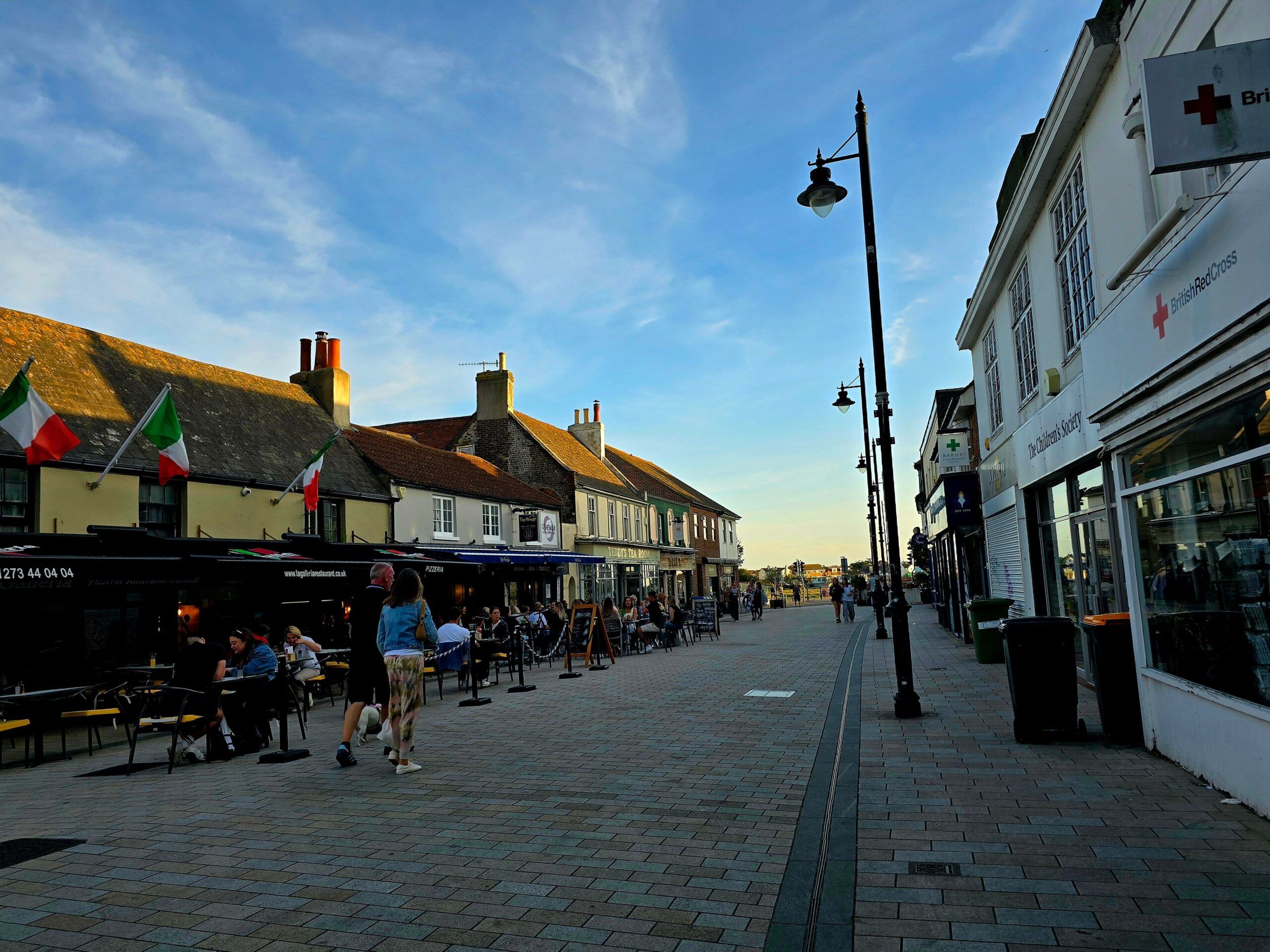photo of streets of Shoreham