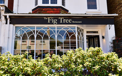 Exterior photo of Sussex restaurant The Fig Tree