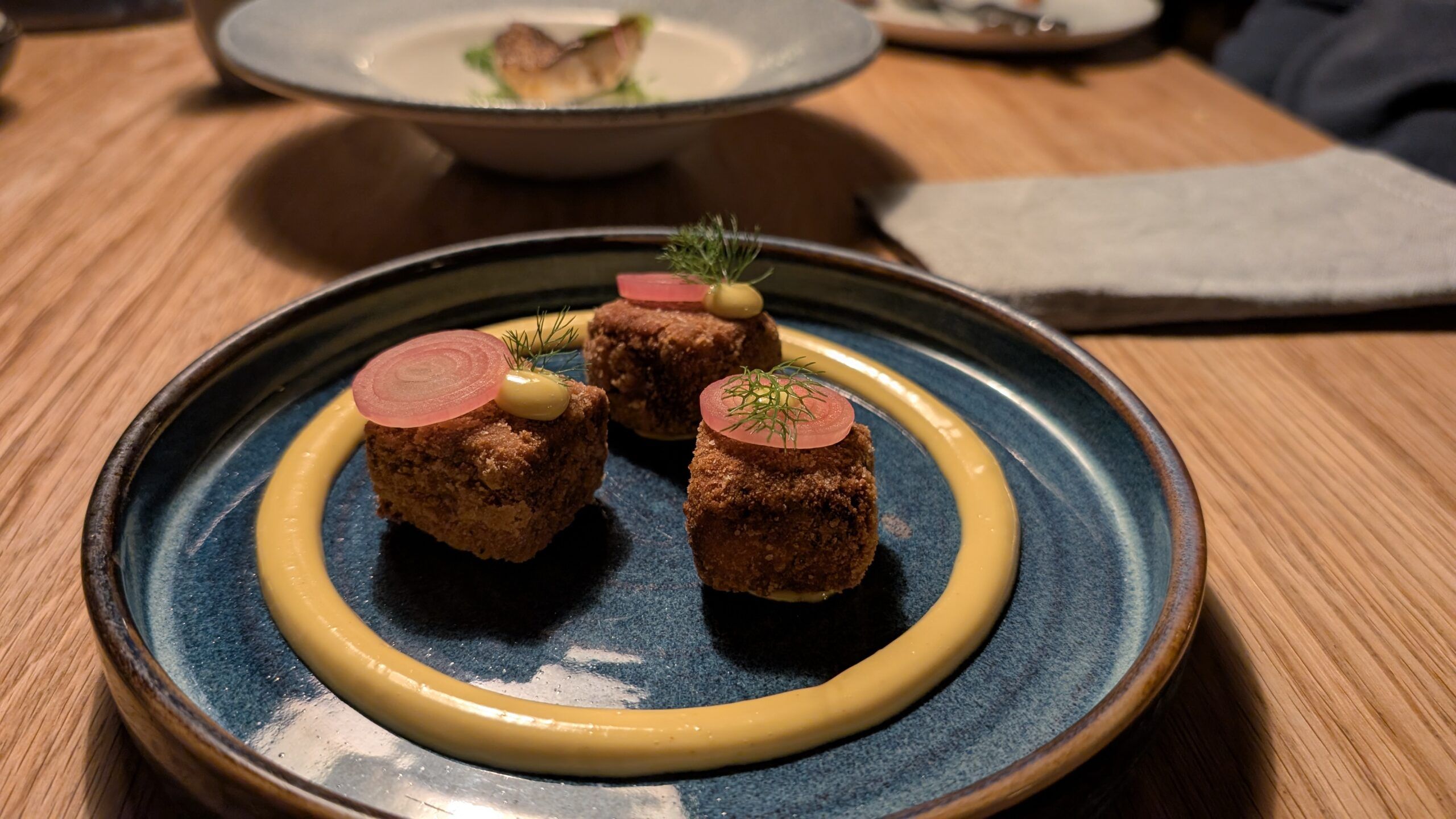 beef cheek croquetes. 