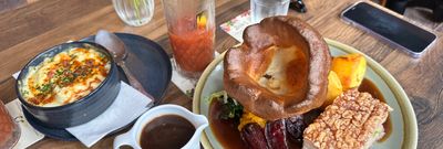 over head shot of roast chicken